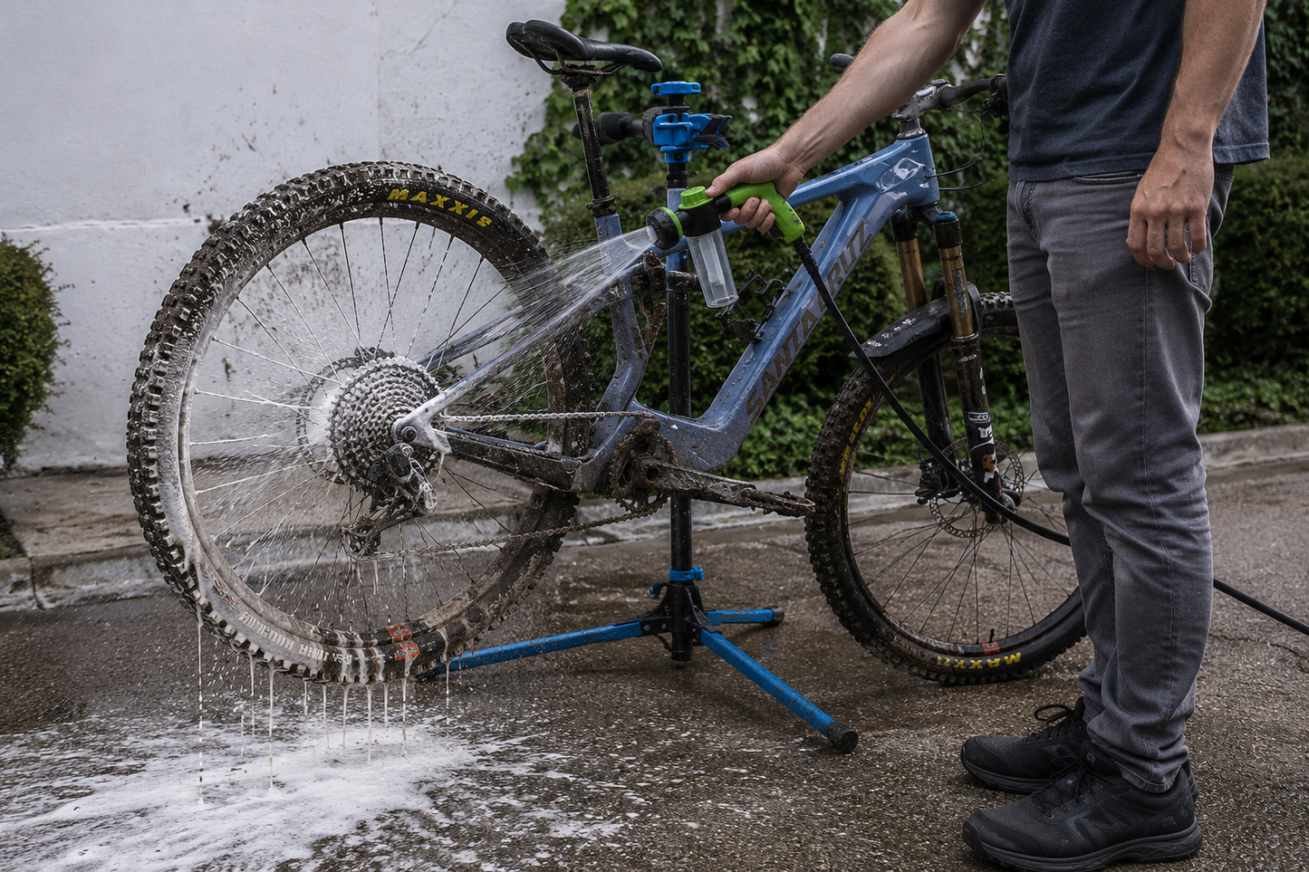 Foam Wash Gun - Bike Cleaning Lifestyle